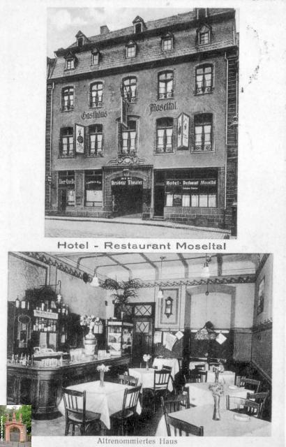Moseltal_Hotel-Restaurant_Bes. H. Schnitzler_ca. 1930_Moselbrücke 6