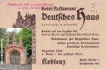 Deutsches Haus Hotel Restaurant_Bes. W. Röding_Moselstraße 1_Werbekarte A