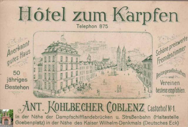 Zum Karpfen Hotel_Ant. Kohlbecher_Castorhof 1