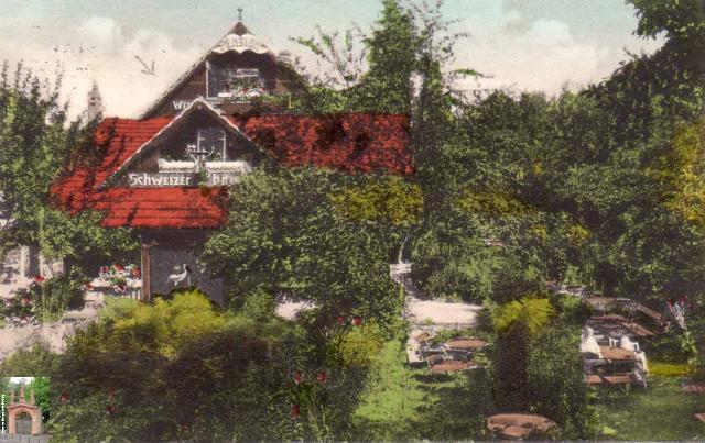 Niederberg Schweizerhaus Gasthaus und Pension Bes. Arthur Bauer 1935